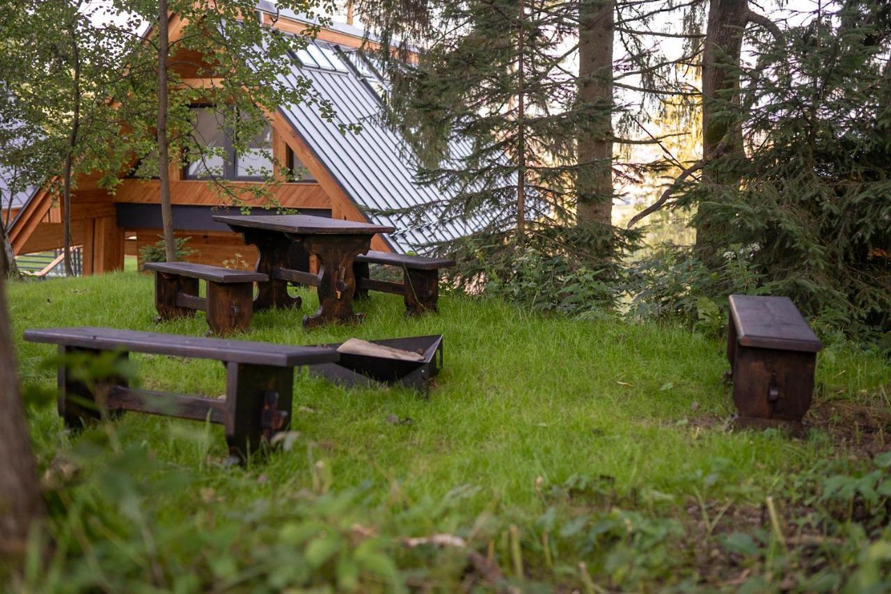 Trzy Owce - Nowoczesne Domki W Gorach Białka Tatrzańska Exteriér fotografie